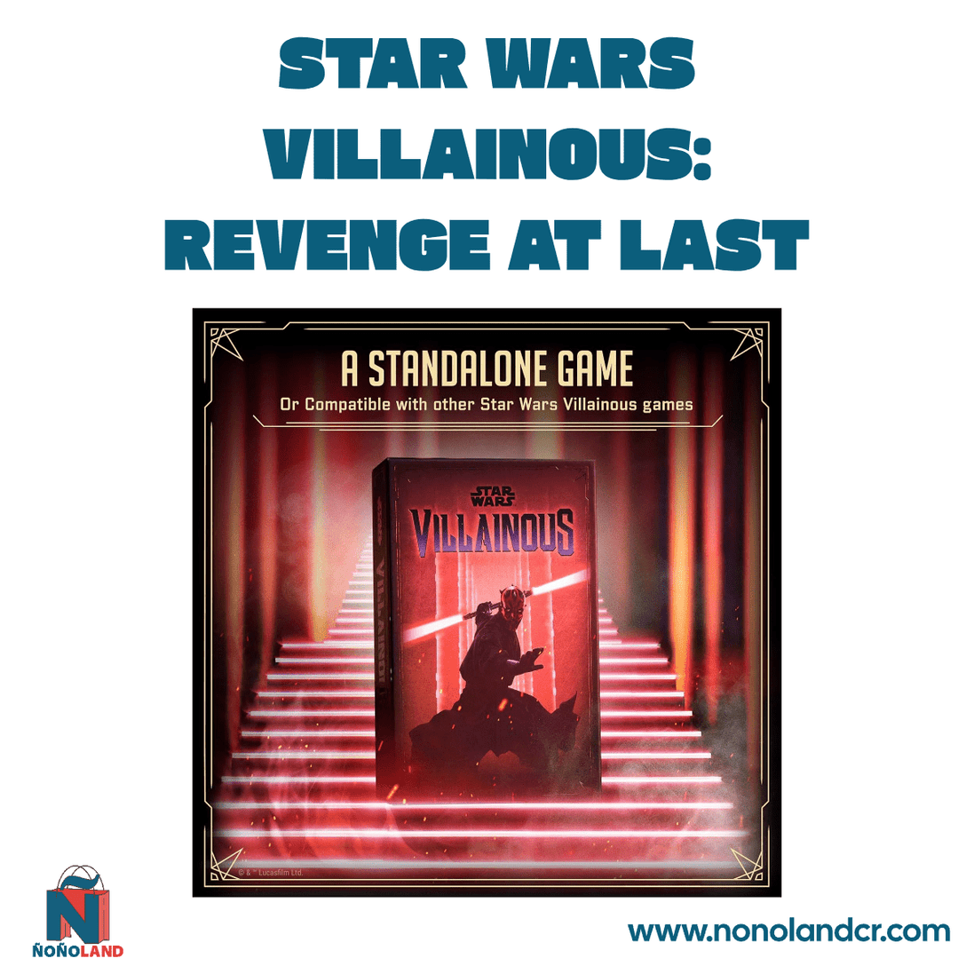 Star Wars Villainous: Revenge at Last (Idioma: Inglés y Español) - ÑoñolandCR