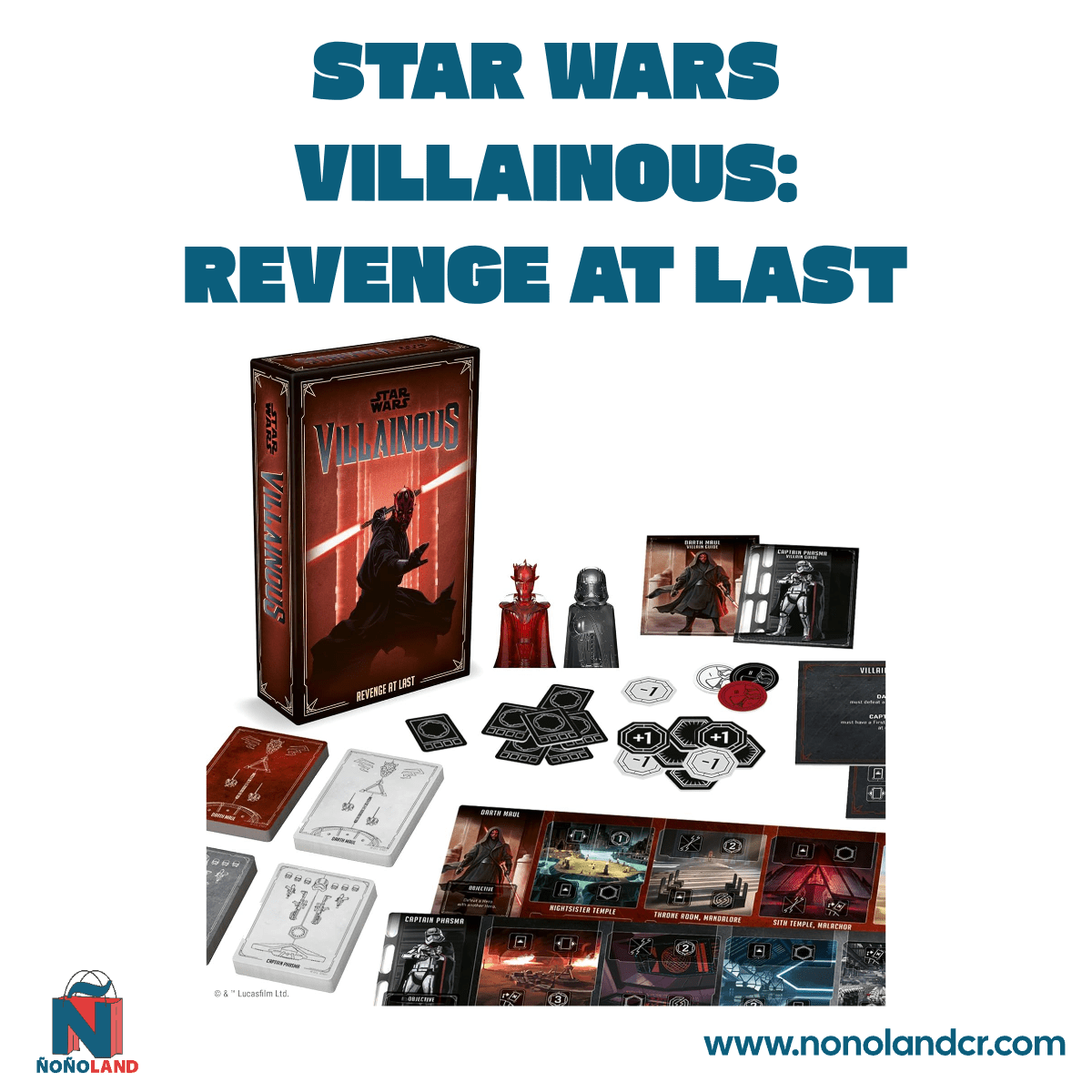 Star Wars Villainous: Revenge at Last (Idioma: Inglés y Español) - ÑoñolandCR