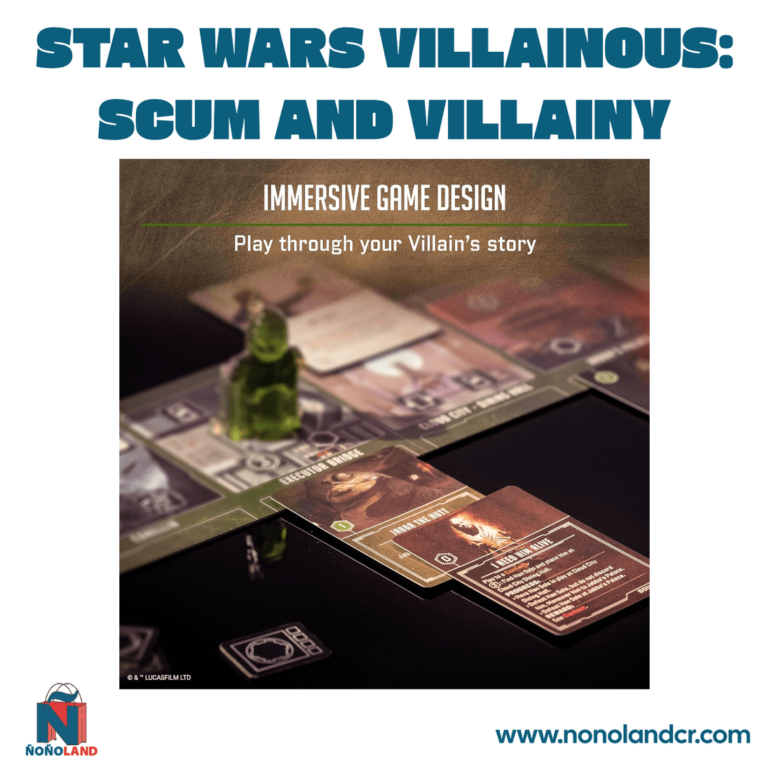 Star Wars Villainous: Scum and Villainy (Idioma: Inglés y Español) - ÑoñolandCR