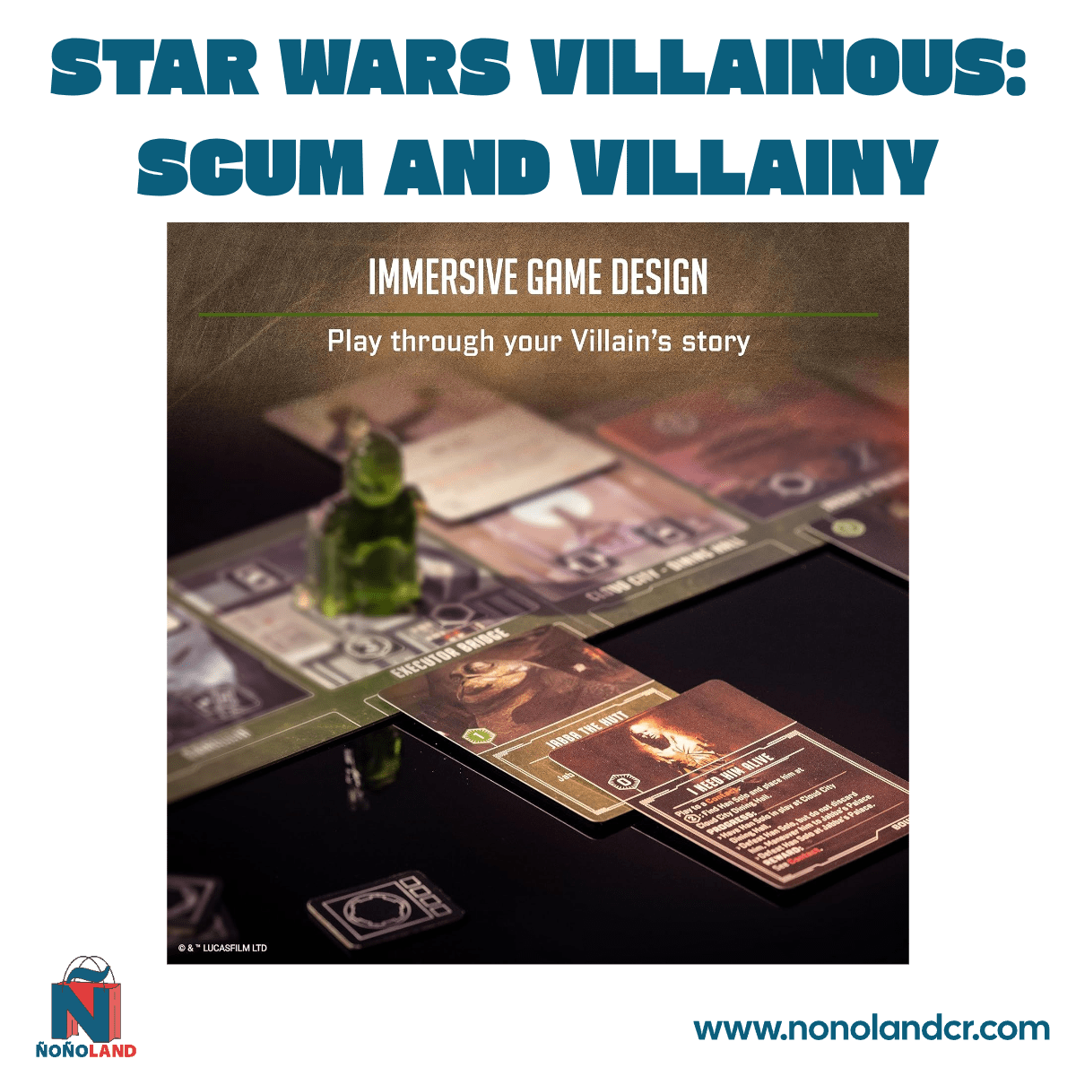 Star Wars Villainous: Scum and Villainy (Idioma: Inglés y Español) - ÑoñolandCR