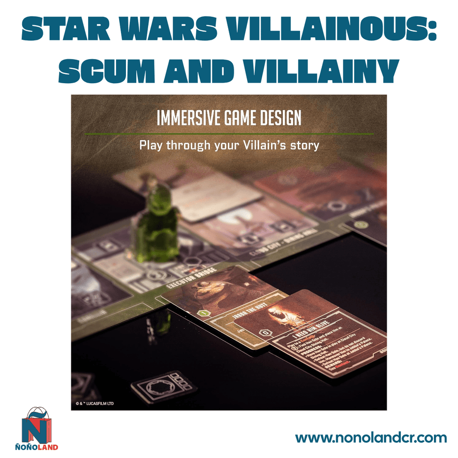 Star Wars Villainous: Scum and Villainy (Idioma: Inglés y Español) - ÑoñolandCR
