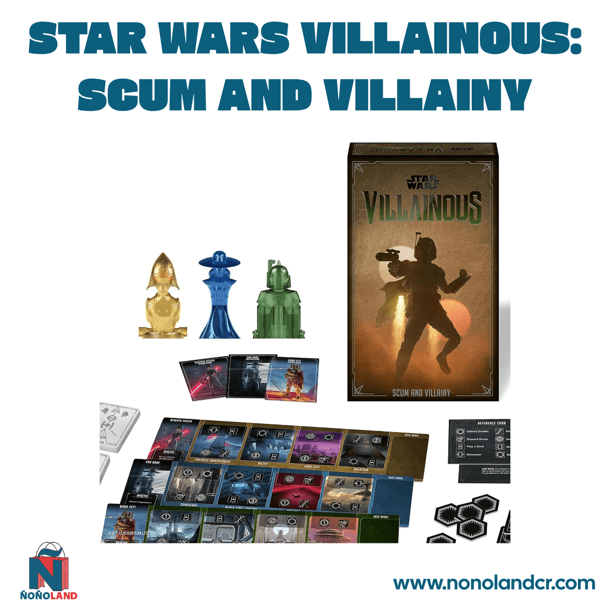 Star Wars Villainous: Scum and Villainy (Idioma: Inglés y Español) - ÑoñolandCR