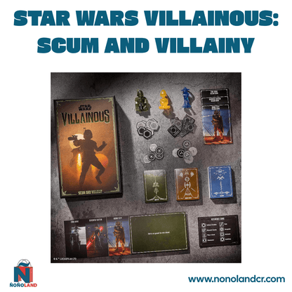 Star Wars Villainous: Scum and Villainy (Idioma: Inglés y Español) - ÑoñolandCR