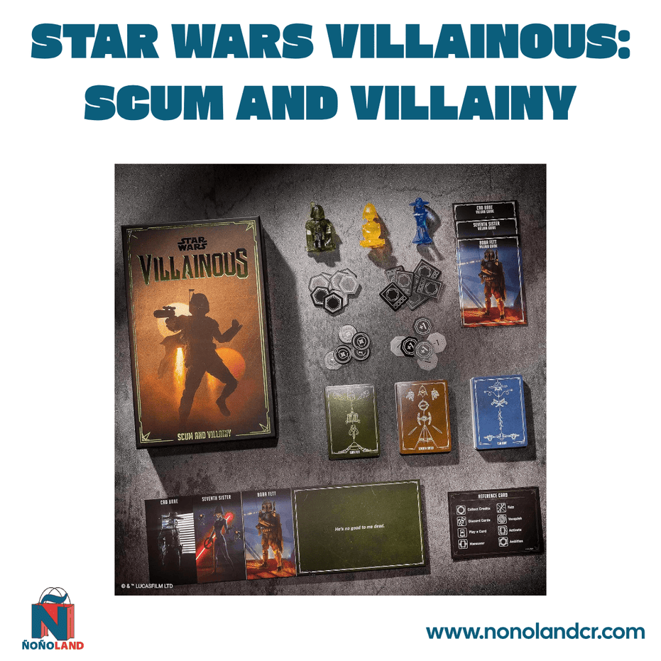 Star Wars Villainous: Scum and Villainy (Idioma: Inglés y Español) - ÑoñolandCR