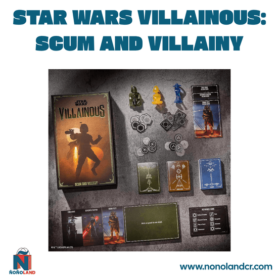 Star Wars Villainous: Scum and Villainy (Idioma: Inglés y Español) - ÑoñolandCR