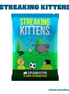 Streaking Kittens Expansion Pack de Exploding Kittens (Idioma: Inglés y Español) - ÑoñolandCR