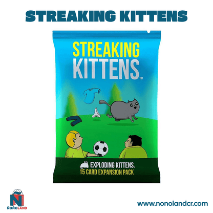 Streaking Kittens Expansion Pack de Exploding Kittens (Idioma: Inglés y Español) - ÑoñolandCR