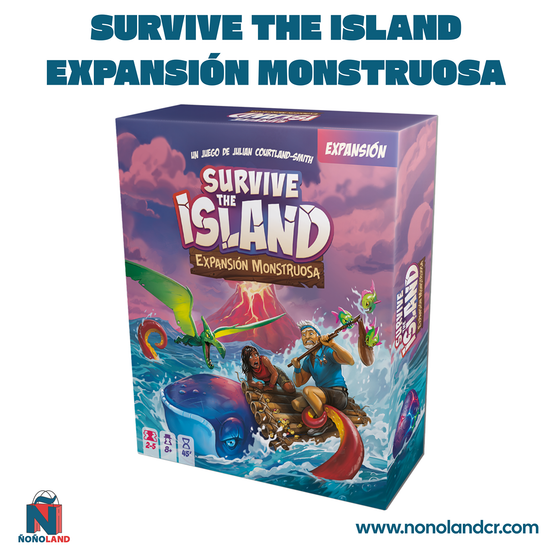 Survive The Island Expansión Monstruosa (Idioma: Inglés y Español) - ÑoñolandCR