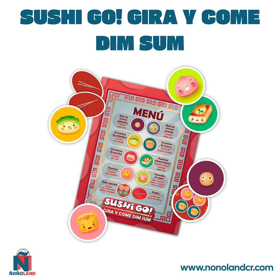 Sushi Go! Gira y come Dim Sum (Idioma: Español) - ÑoñolandCR