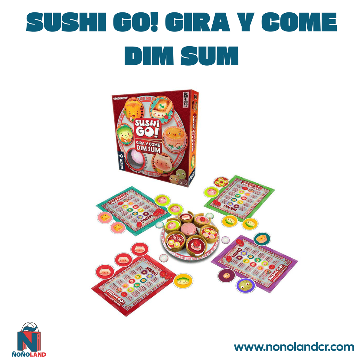 Sushi Go! Gira y come Dim Sum (Idioma: Español) - ÑoñolandCR