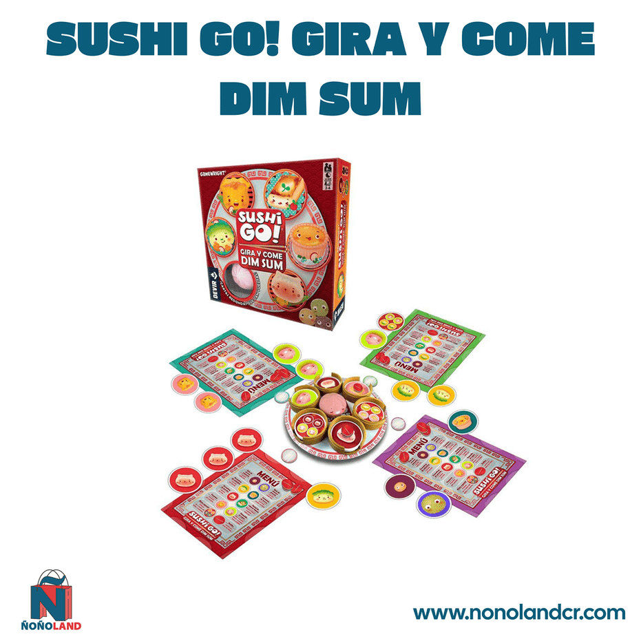 Sushi Go! Gira y come Dim Sum (Idioma: Español) - ÑoñolandCR