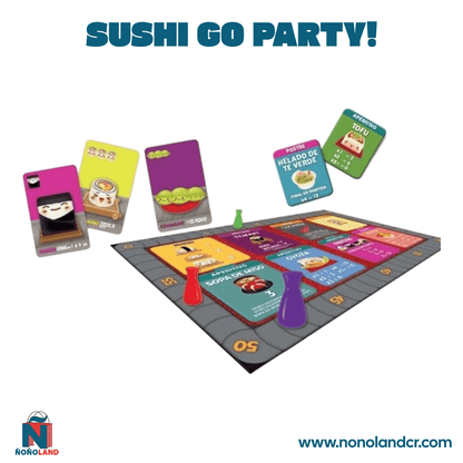 Sushi Go Party! (Idioma: Inglés y Español) - ÑoñolandCR