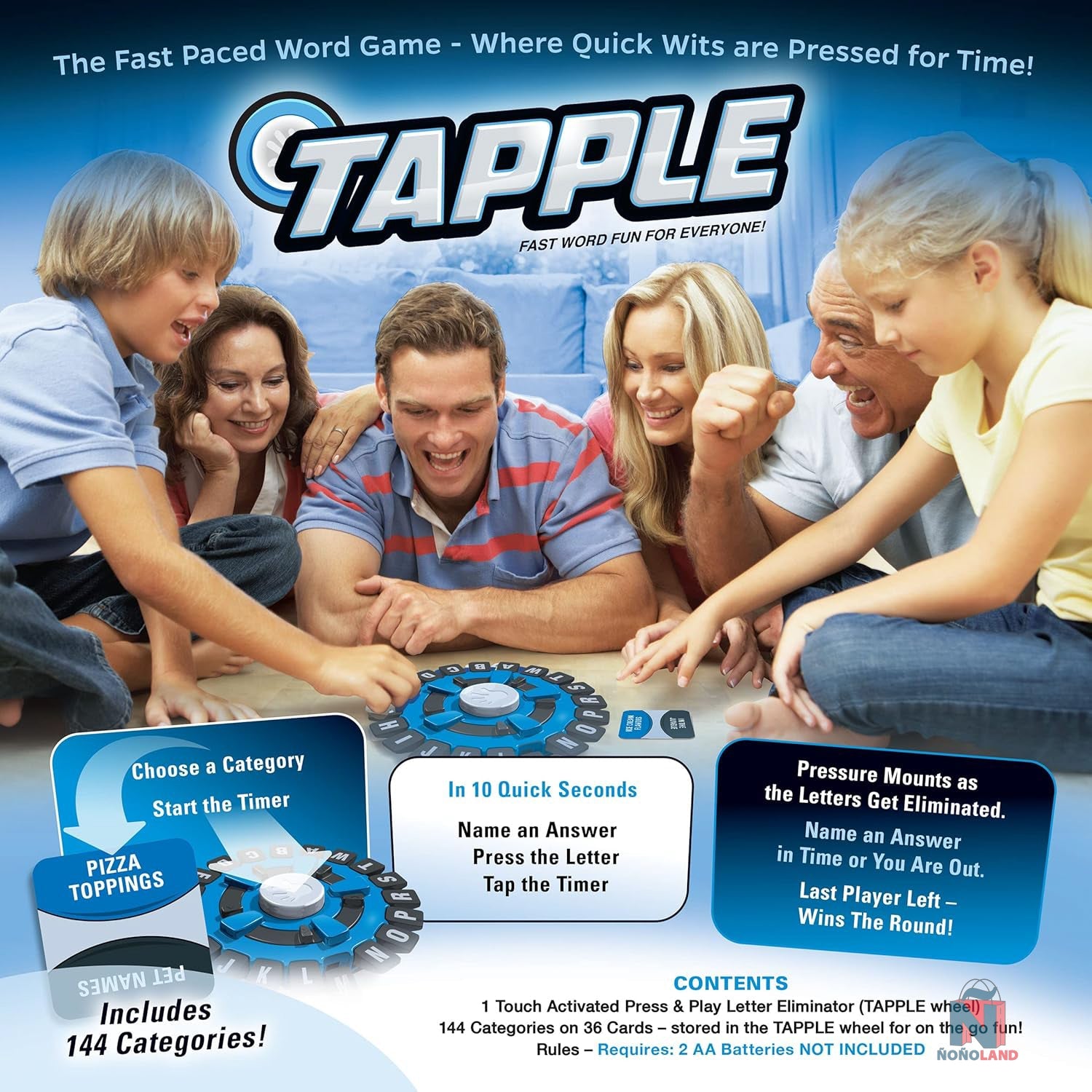 TAPPLE® Juego de palabras - ÑoñolandCR