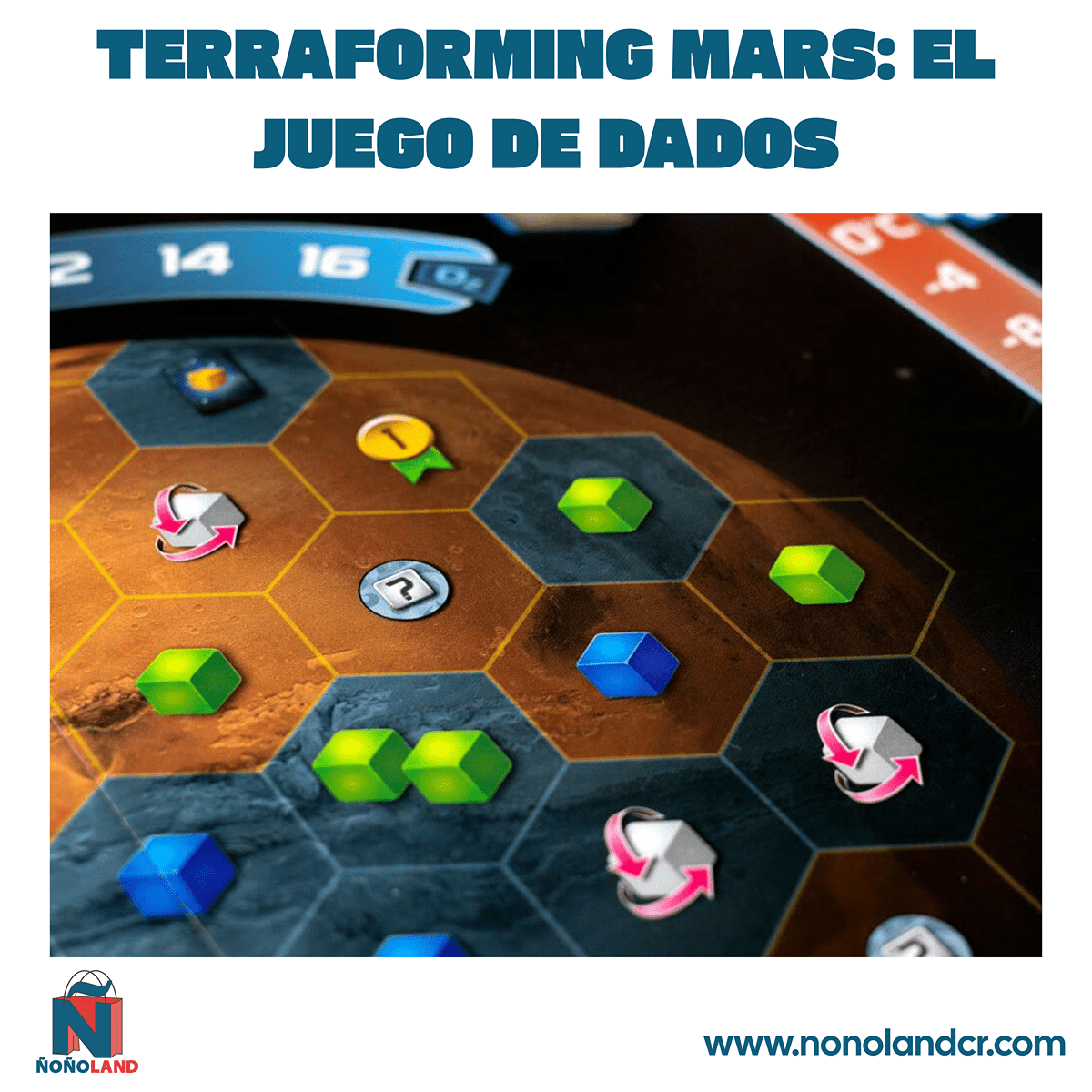 Terraforming Mars: El juego de dados (Idioma: Español) - ÑoñolandCR