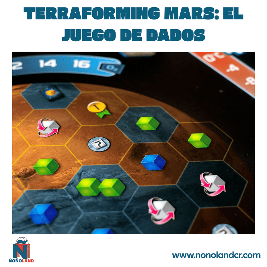 Terraforming Mars: El juego de dados (Idioma: Español) - ÑoñolandCR
