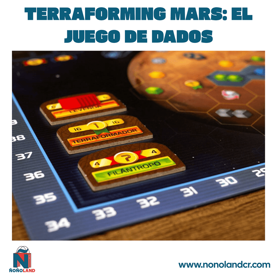 Terraforming Mars: El juego de dados (Idioma: Español) - ÑoñolandCR