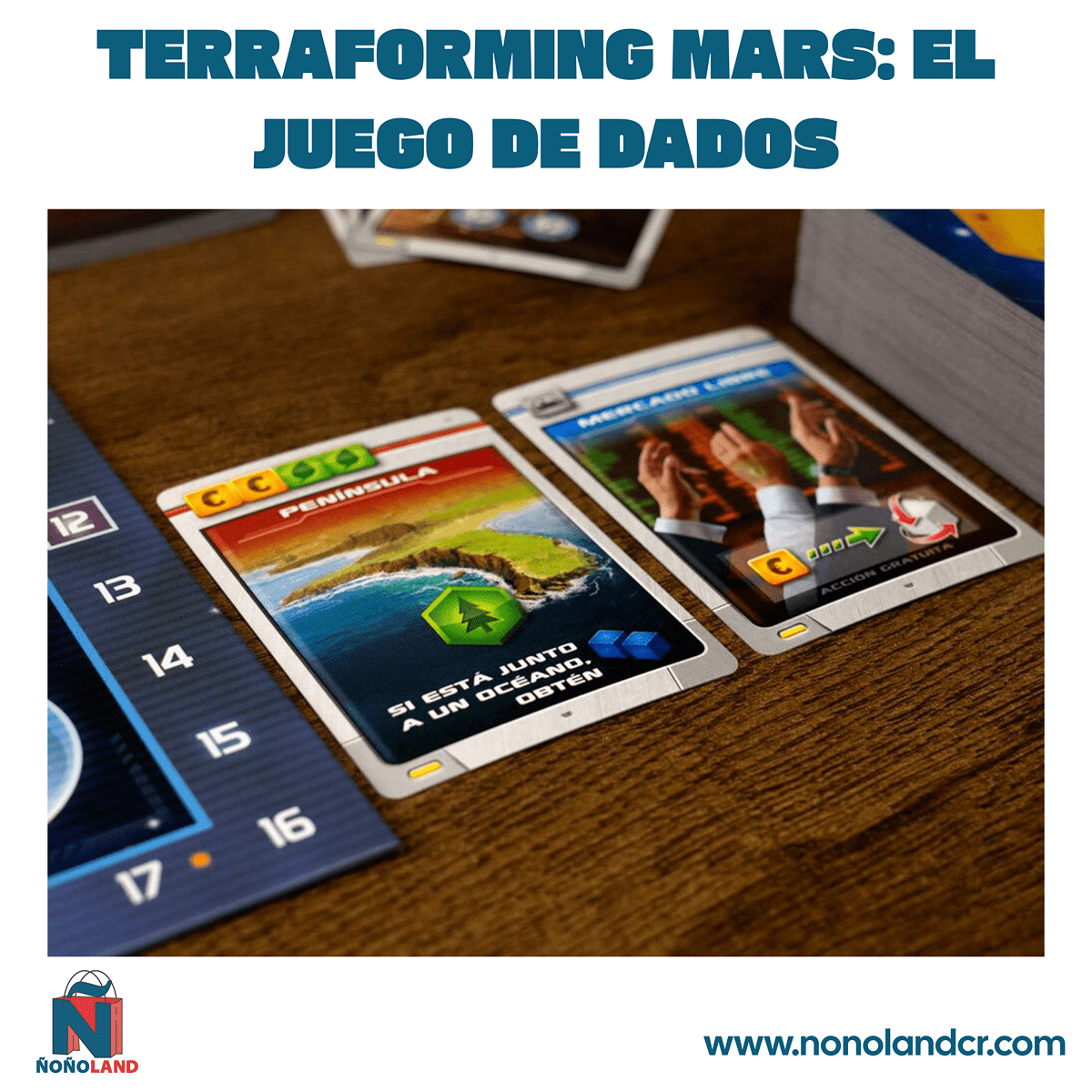 Terraforming Mars: El juego de dados (Idioma: Español) - ÑoñolandCR