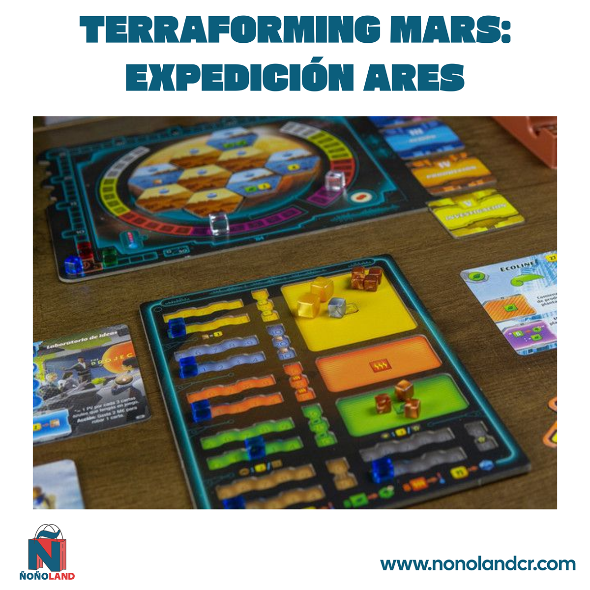 Terraforming Mars: Expedición Ares (Idioma: Inglés y Español) - ÑoñolandCR