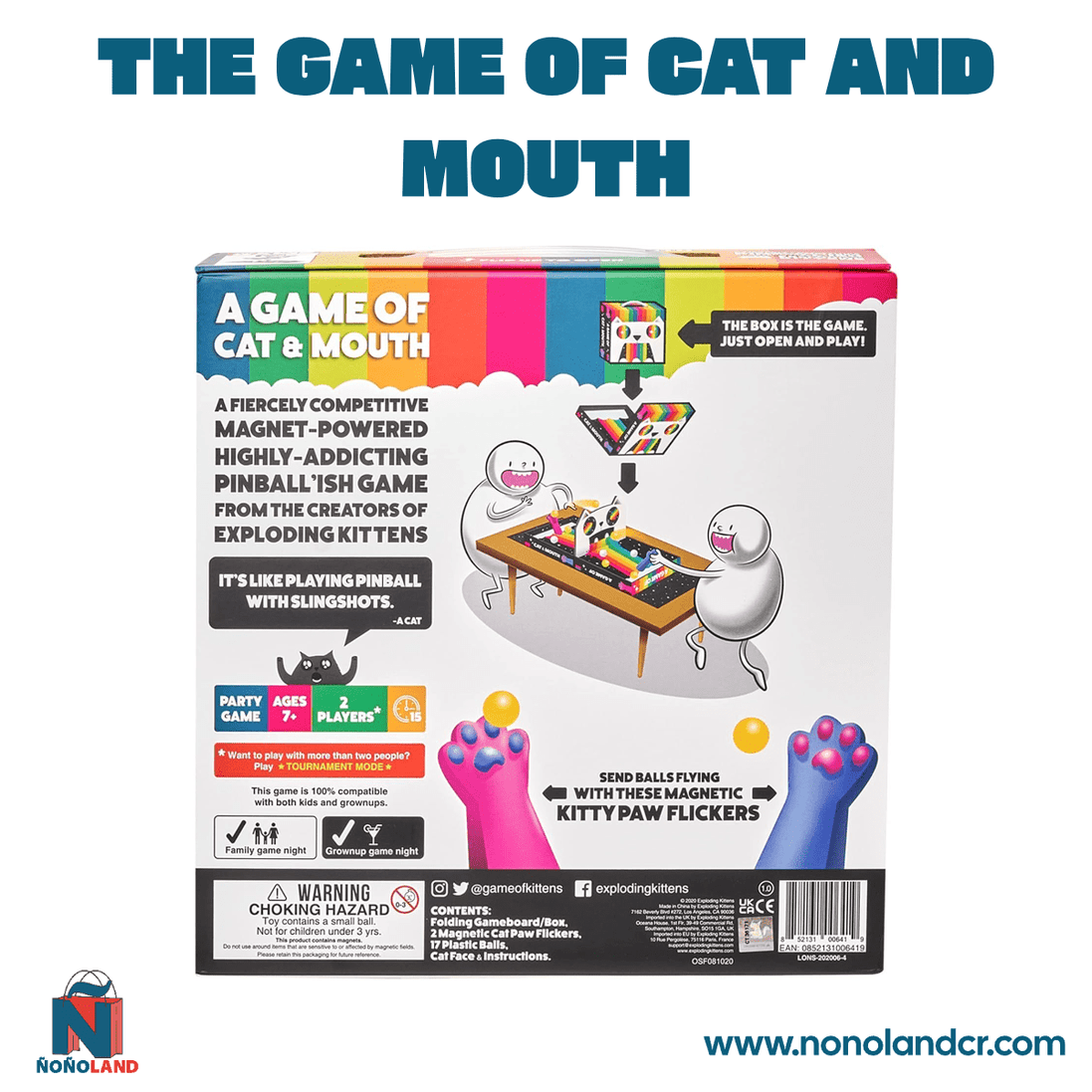 The Game of Cat and Mouth (Idioma: Inglés) - ÑoñolandCR