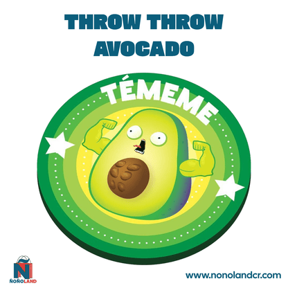 Throw Throw Avocado (Idioma: Inglés y Español) - ÑoñolandCR