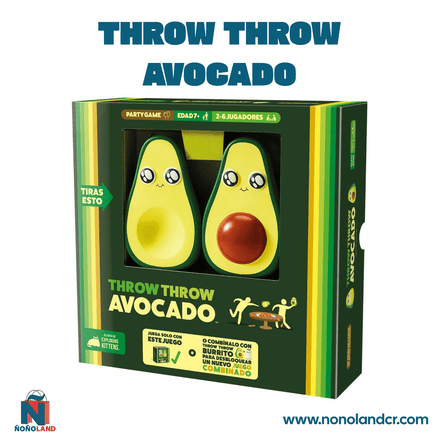 Throw Throw Avocado (Idioma: Inglés y Español) - ÑoñolandCR