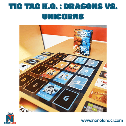 Tic Tac K.O. : Dragons vs. Unicorns (Idioma: Inglés y Español) - ÑoñolandCR