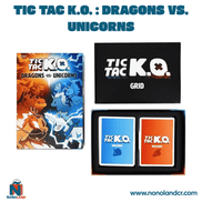 Tic Tac K.O. : Dragons vs. Unicorns (Idioma: Inglés y Español) - ÑoñolandCR