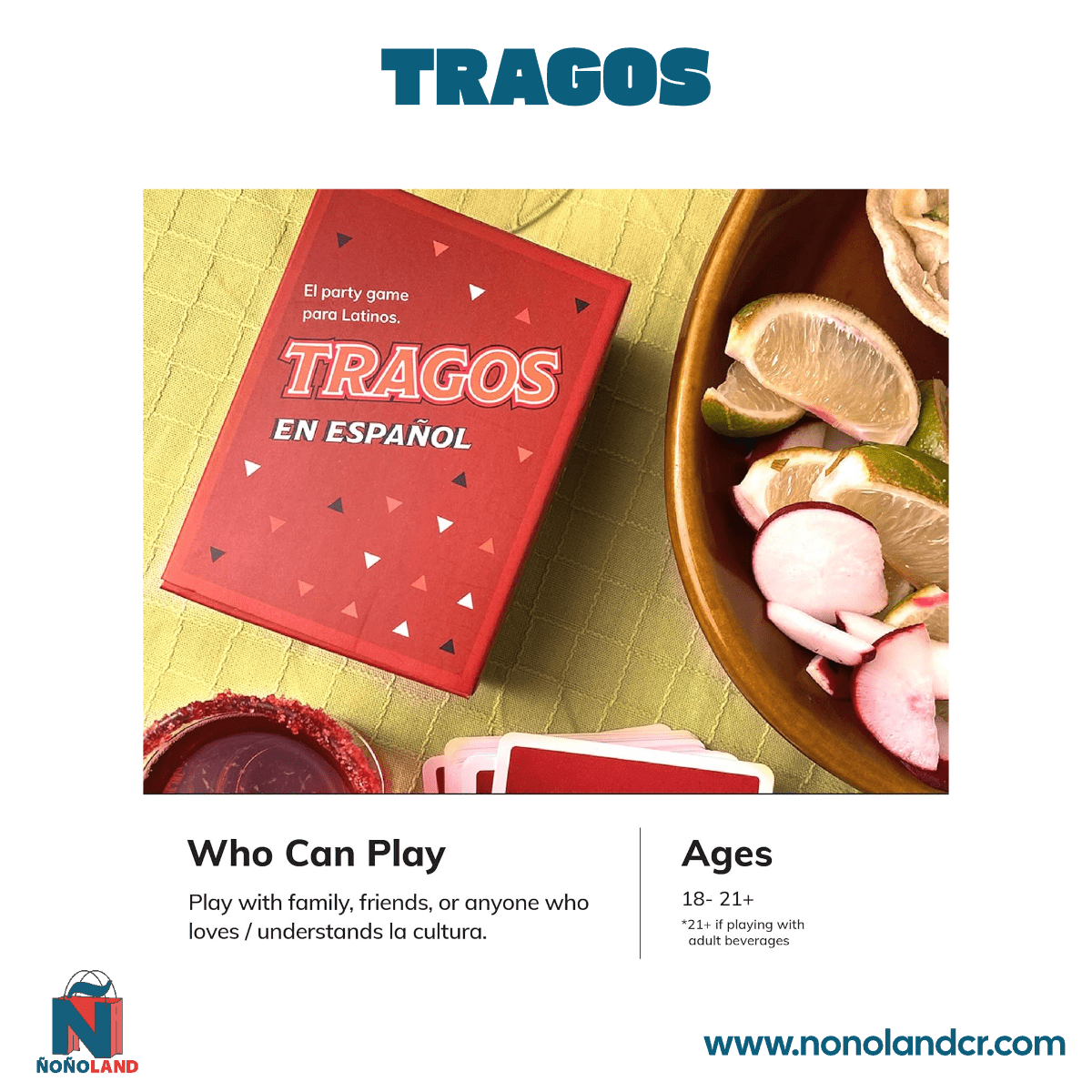 Tragos (Idioma: Español) - ÑoñolandCR