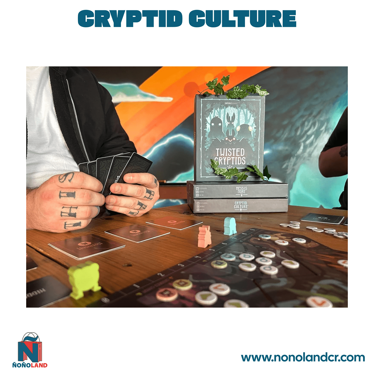 Twisted Cryptids Cryptid Culture Expansion (Idioma: Inglés y Español) - ÑoñolandCR