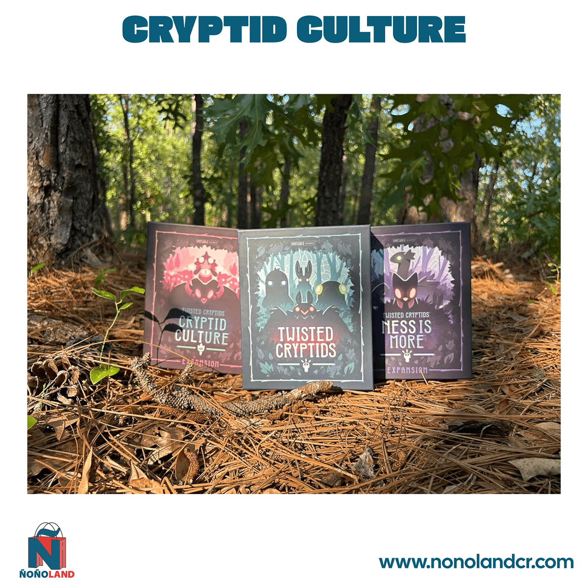 Twisted Cryptids Cryptid Culture Expansion (Idioma: Inglés y Español) - ÑoñolandCR