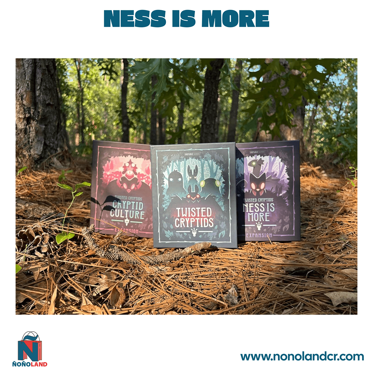 Twisted Cryptids Ness is More Expansion (Idioma: Inglés y Español) - ÑoñolandCR