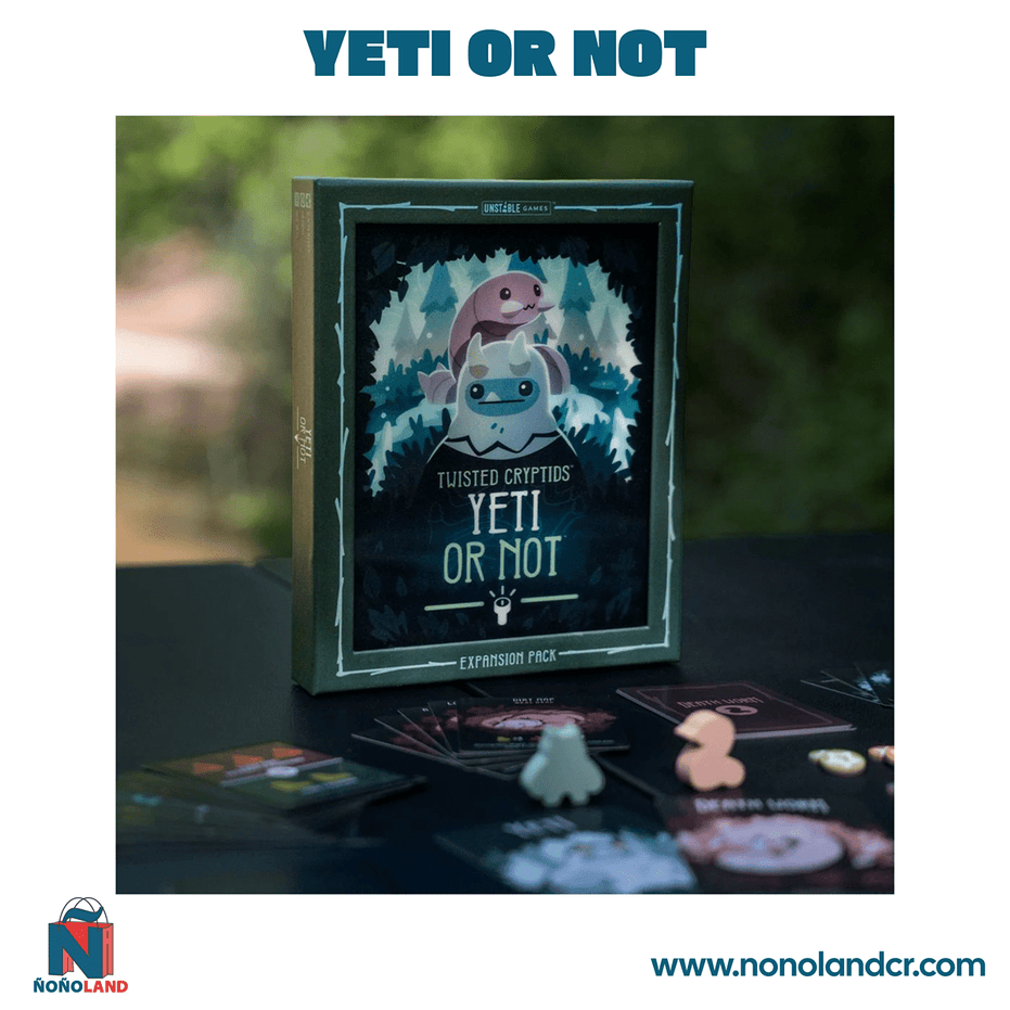 Twisted Cryptids Yeti or Not Expansion (Idioma: Inglés y Español) - ÑoñolandCR