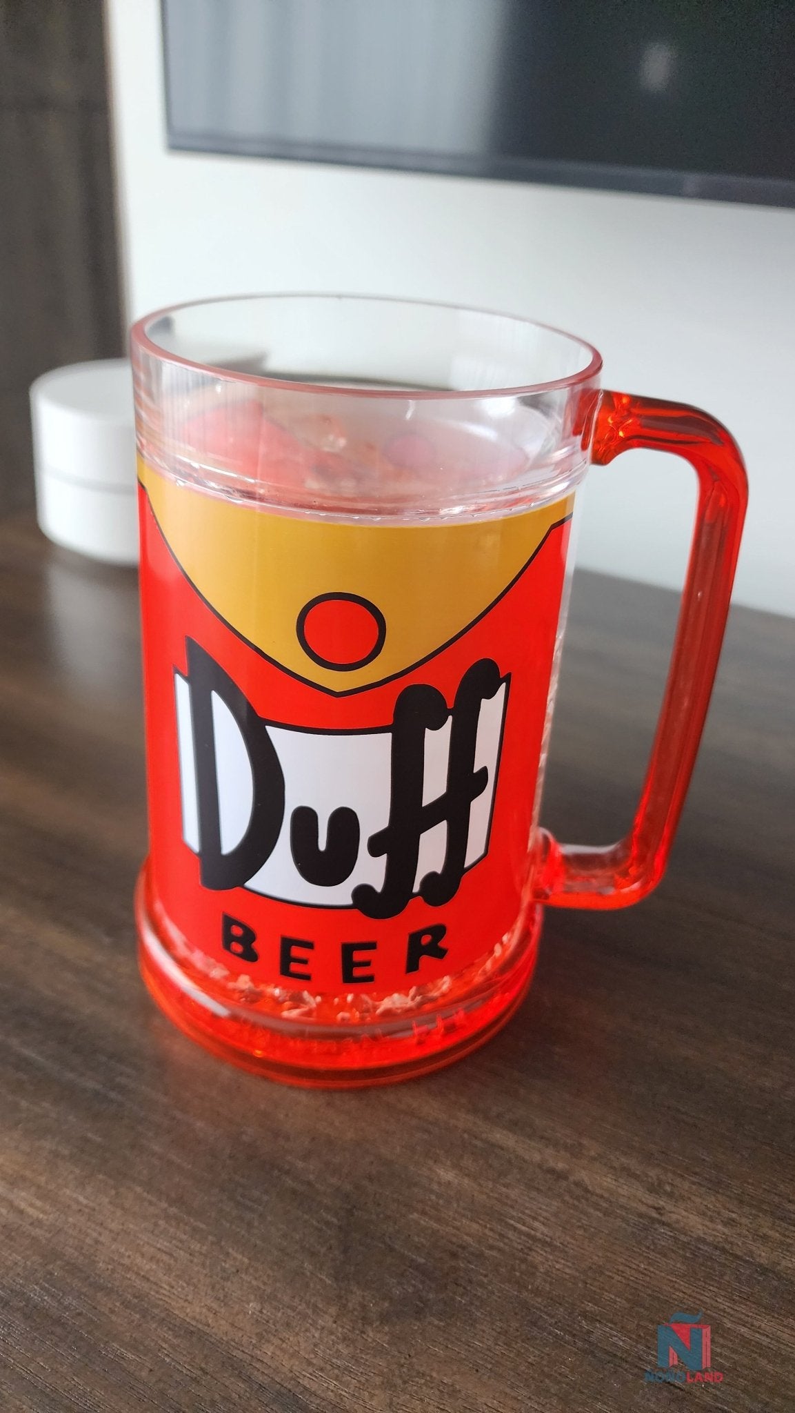 Universal Studios Los Simpsons Duff Beer Jarra Cervecera "Crushed Ice" 16oz - ÑoñolandCR