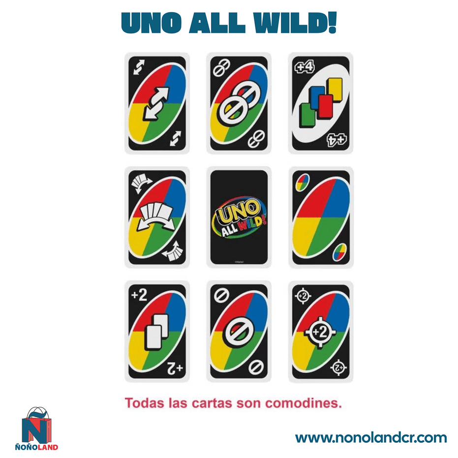 UNO All Wild! (Idioma: Español) - ÑoñolandCR