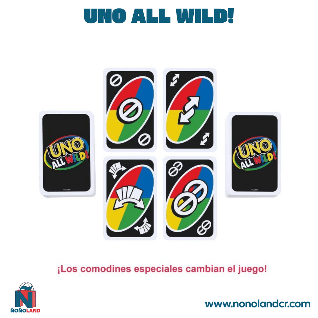 UNO All Wild! (Idioma: Español) - ÑoñolandCR