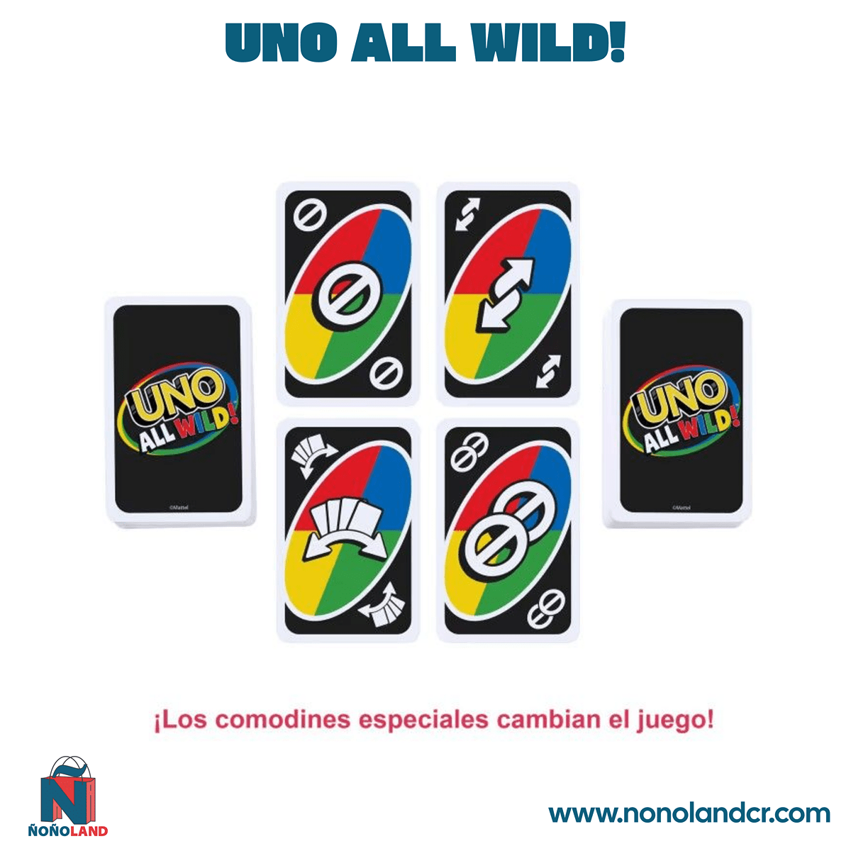 UNO All Wild! (Idioma: Español) - ÑoñolandCR