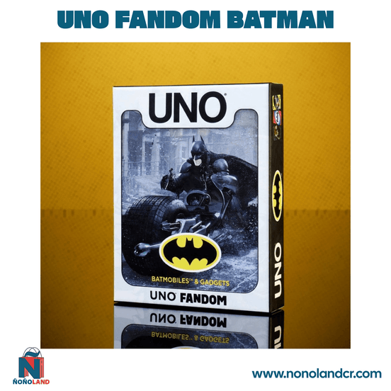 UNO Fandom Batman: Batmobiles & Gadgets Deck - ÑoñolandCR