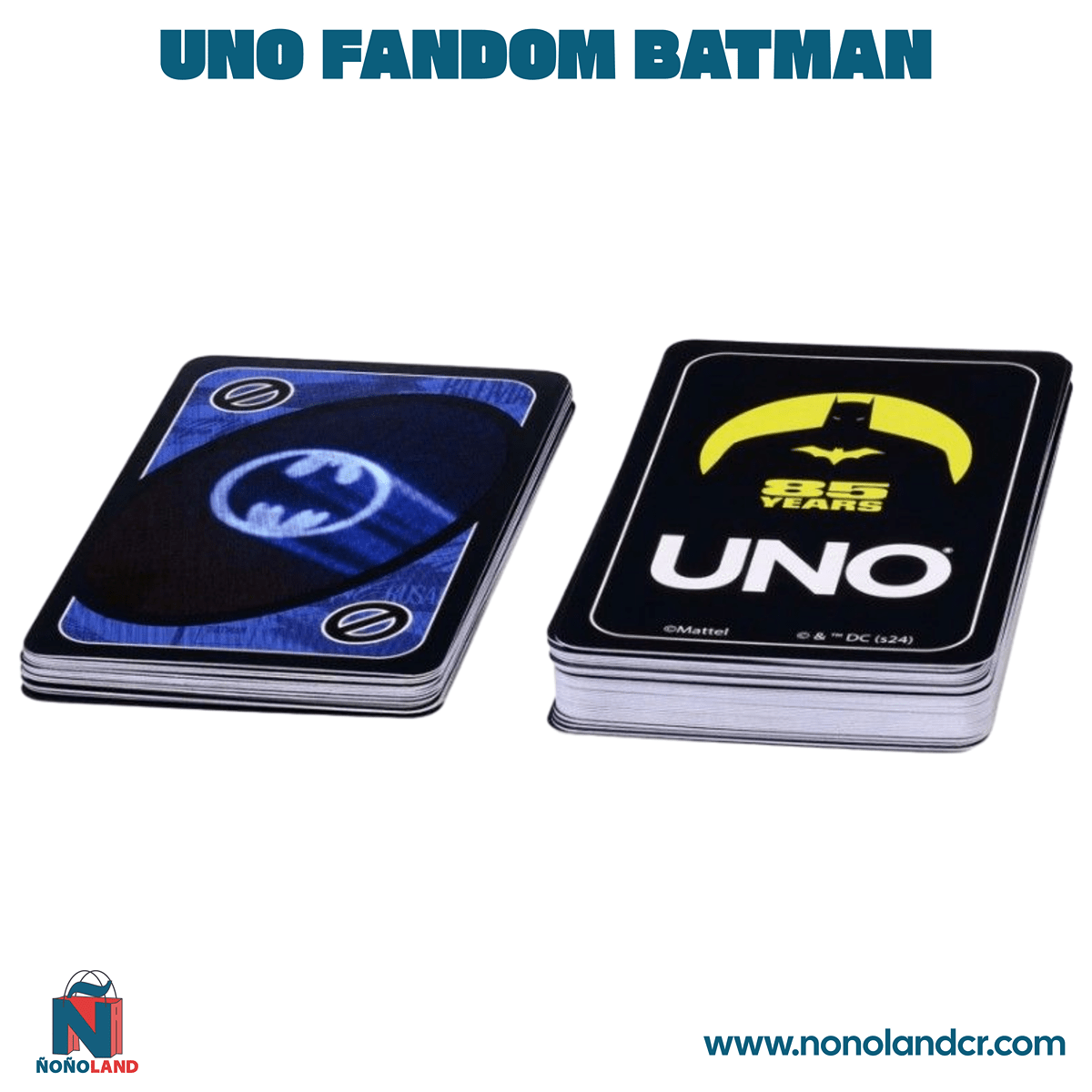 UNO Fandom Batman: Batmobiles & Gadgets Deck - ÑoñolandCR