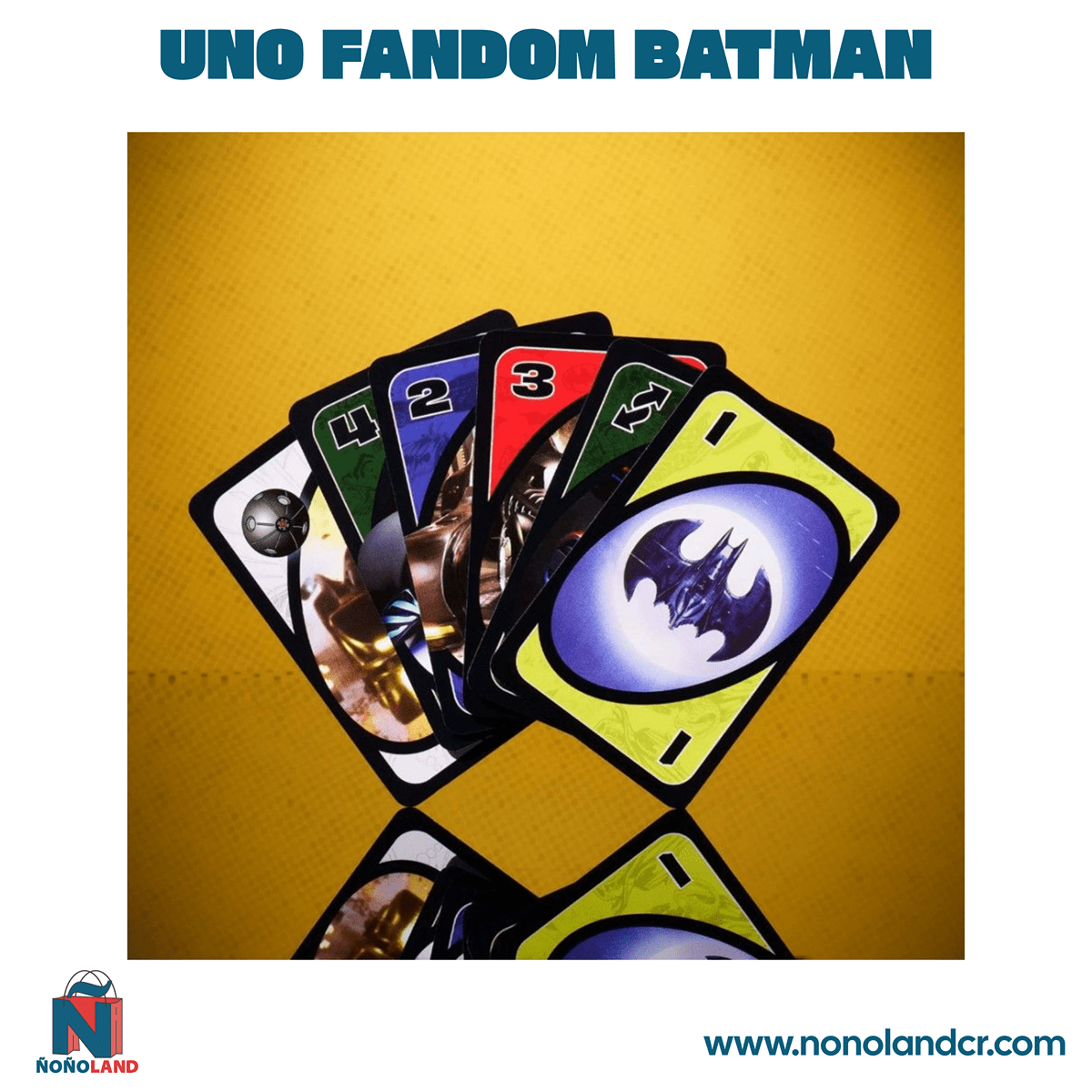 UNO Fandom Batman: Batmobiles & Gadgets Deck - ÑoñolandCR