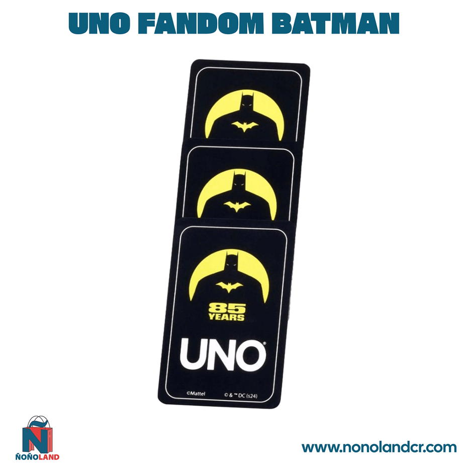 UNO Fandom Batman: Batmobiles & Gadgets Deck - ÑoñolandCR