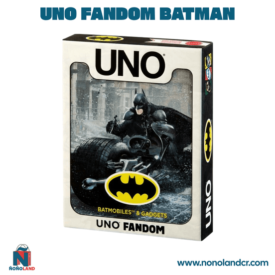 UNO Fandom Batman: Batmobiles & Gadgets Deck - ÑoñolandCR