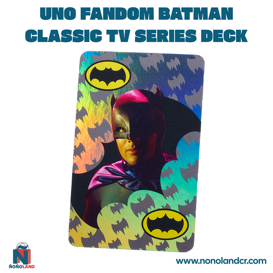 UNO Fandom Batman Classic TV Series Deck (Idioma: Inglés) - ÑoñolandCR