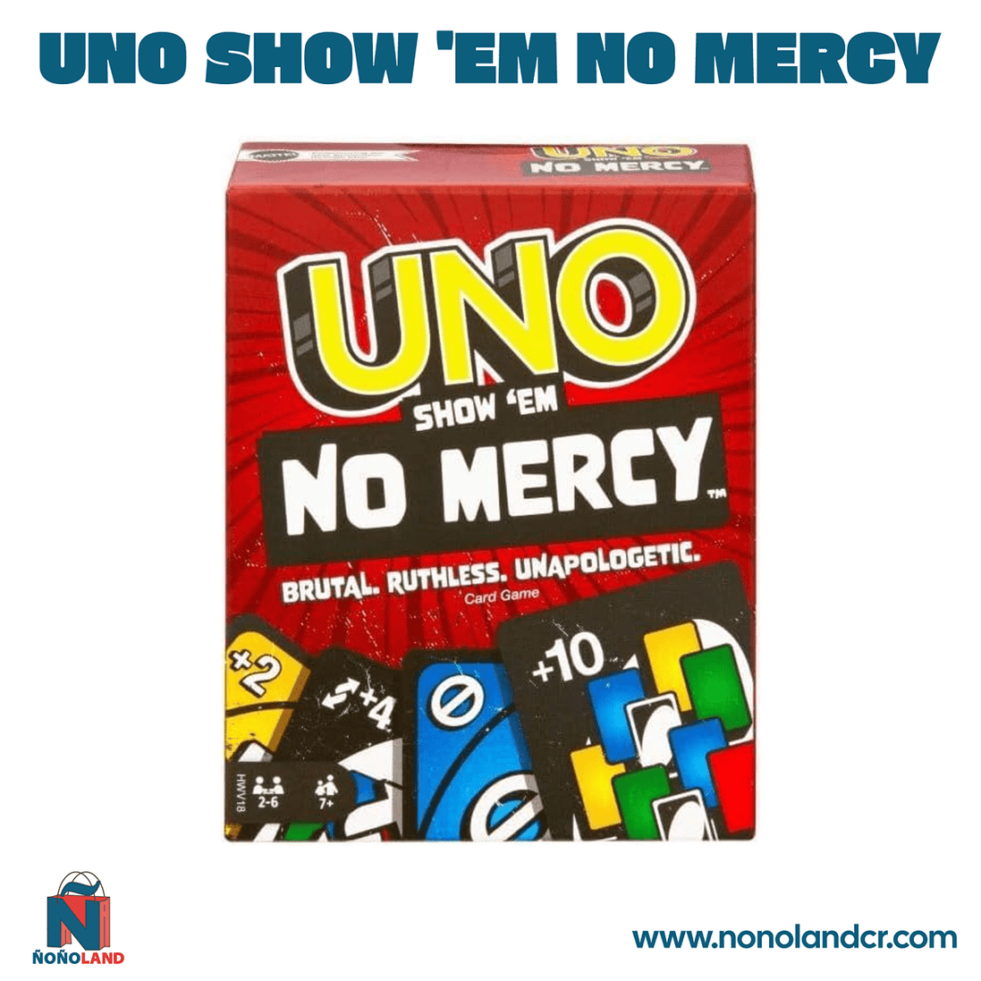 UNO Show 'Em No Mercy (Idioma: Multilingüe) - ÑoñolandCR
