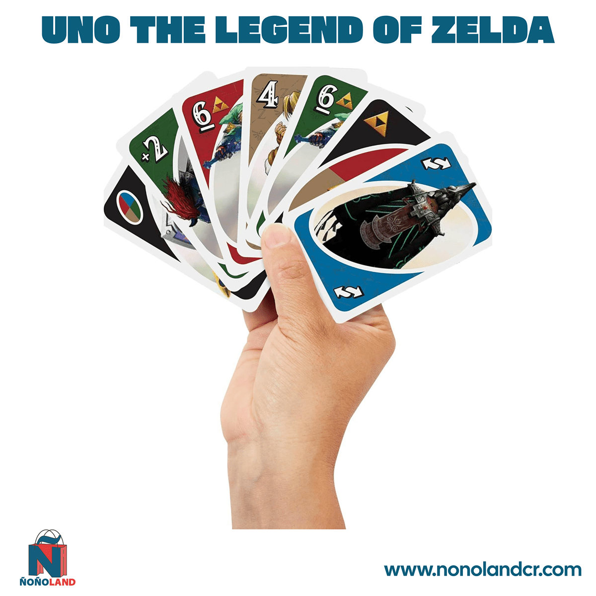 UNO The Legend of Zelda (Idioma: Inglés) - ÑoñolandCR