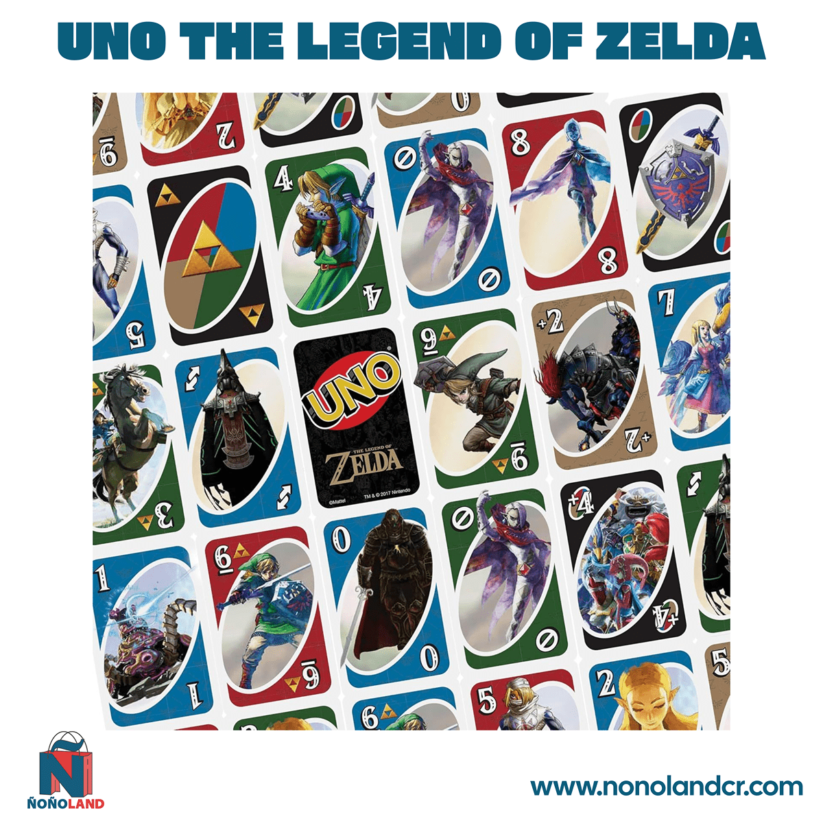 UNO The Legend of Zelda (Idioma: Inglés) - ÑoñolandCR
