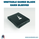 Unstable Games: Fundas para cartas Negras de 66mm x 91mm - ÑoñolandCR