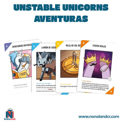 Unstable Unicorns Aventuras (Idioma: Inglés y Español) - ÑoñolandCR
