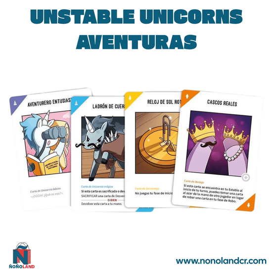 Unstable Unicorns Aventuras (Idioma: Inglés y Español) - ÑoñolandCR