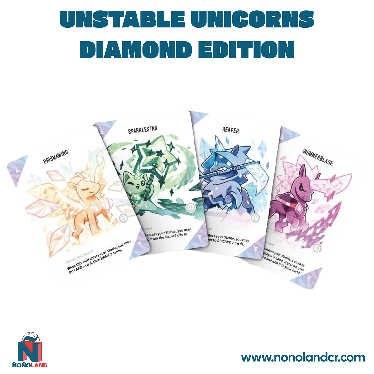 Unstable Unicorns: Diamond Edition (Idioma: Inglés y Español) - ÑoñolandCR
