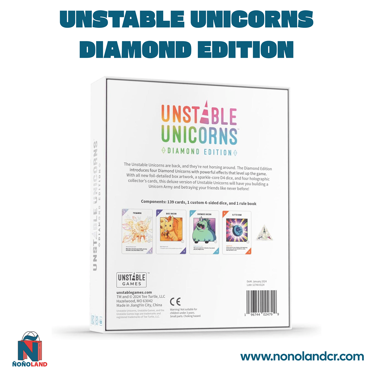 Unstable Unicorns: Diamond Edition (Idioma: Inglés y Español) - ÑoñolandCR